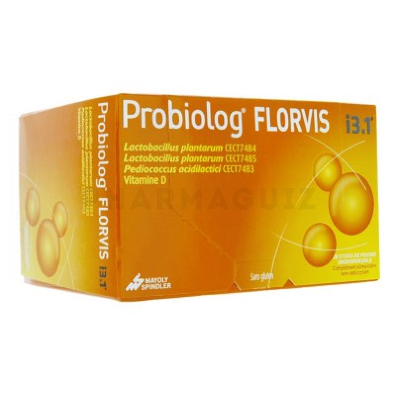 Probiolog Florvis poudre orale 28 sticks  Pharmaguiz
