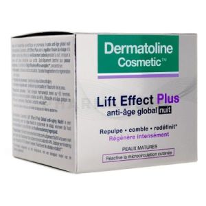 Dermatoline Cosmetic Lift Effect Plus soin nuit 50ml