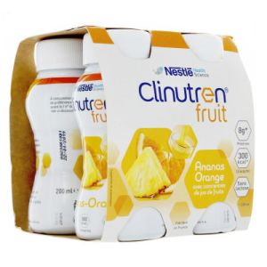 Clinutren Fruit saveur ananas orange 4 x 200 ml