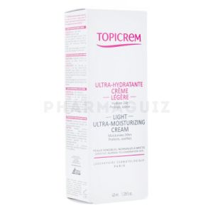 Topicrem crème ultra-hydratante légère 40 ml + mini serum offert