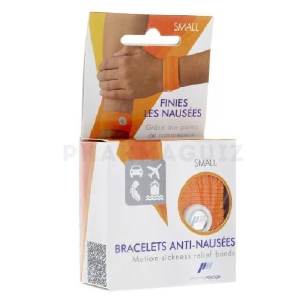 Bracelets anti nausee Pharmavoyage - Accessoires de voyage - Inuka