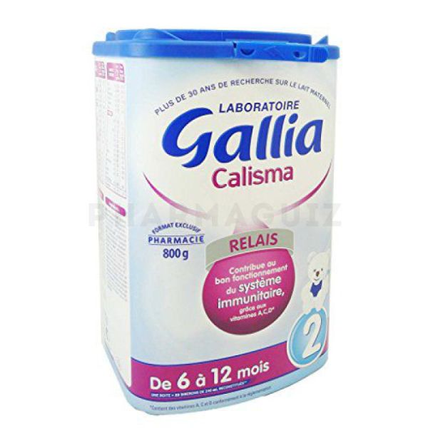 Gallia-lait gallia calisma relais allaitement 2e age de 6 mois a 1