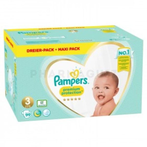 Pampers Harmonie Couches T3 (6-10kg) - 31 couches