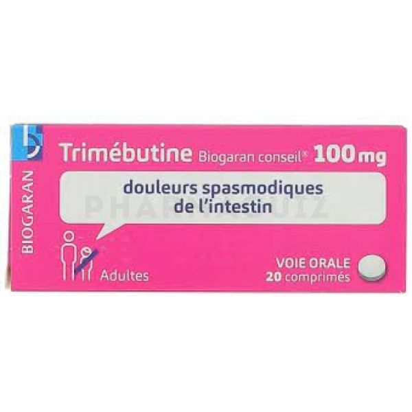 Trimébutine 100 mg - 20 comprimés