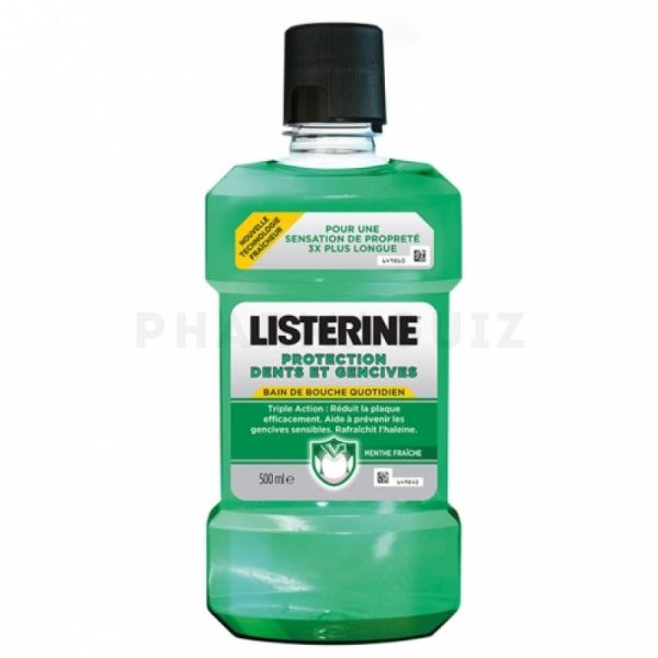 Listerine Protection Dents Gencives 500ml (-50%)